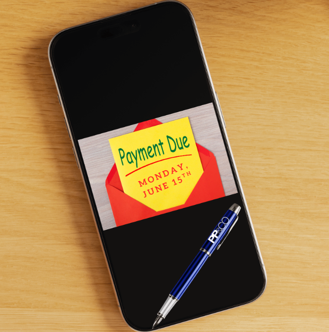 REMINDER: Tax Payments Due June 15th Thumbnail